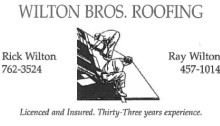 Wilton Bros. Roofing