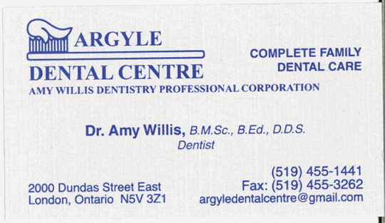 Dr. Amy Willis - Argyle Dental Centre